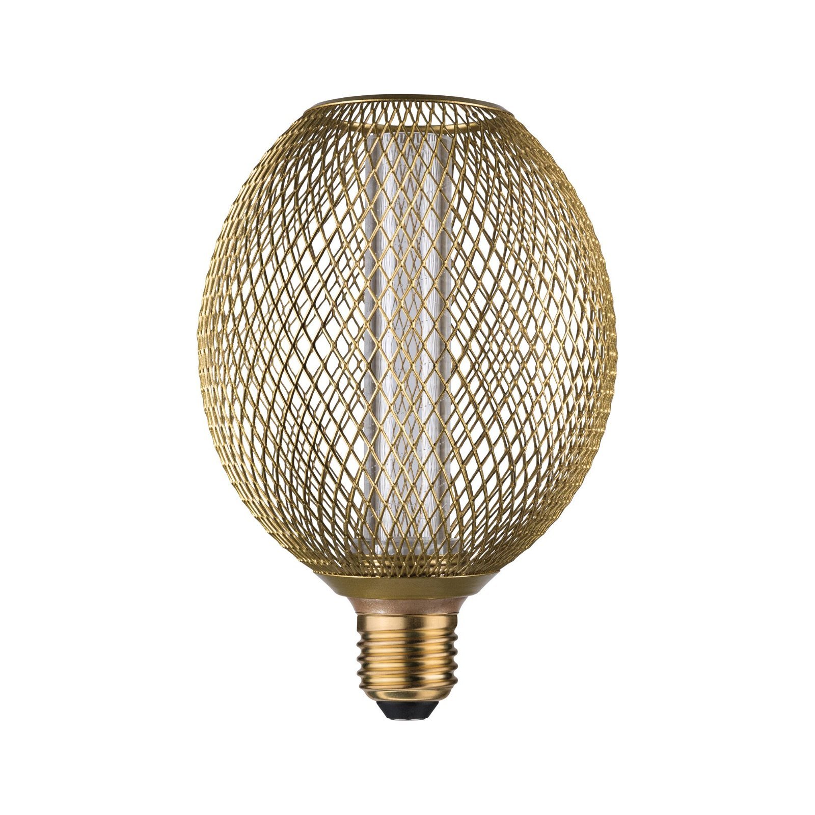 P 29089 Metallic Glow Standard 230V LED Globe E27 Spiral 4,2W 1800K mosaz - PAULMANN (obrázek 4)