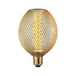 Obrázek pro produkt Metallic Glow Standard 230V LED Globe E27 Spiral 4,2W 1800K mosaz - PAULMANN