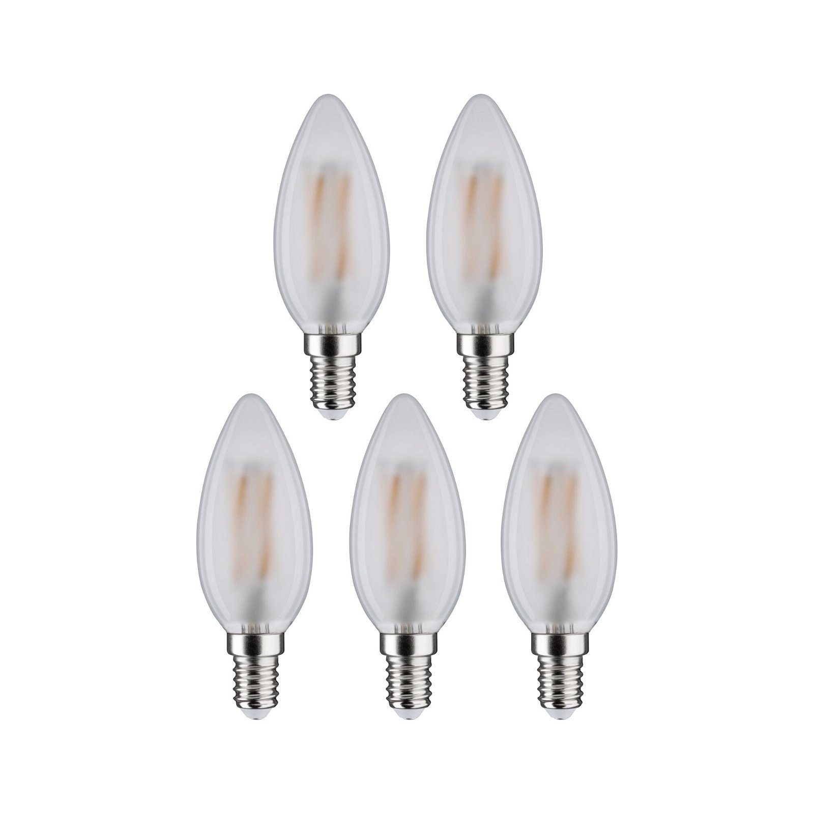 P 29096 Filament 230V LED svíčka E14 5x4,8W 4000K mat - PAULMANN (obrázek 3)