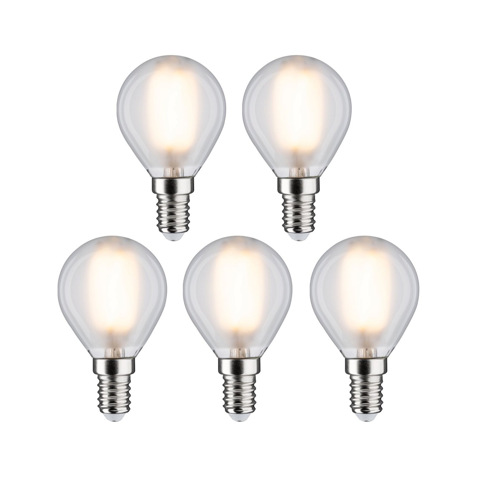 P 29097 Filament 230V LED kapka E14 5x4,8W 2700K mat - PAULMANN