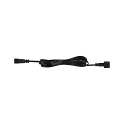 Obrázek pro produkt SimpLED prodlužovací venkovní kabel IP44 2,5m DC 24V černá umělá hmota - PAULMANN