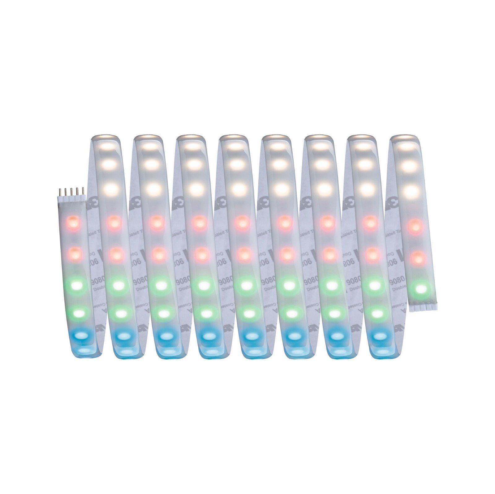 P 70529 MaxLED 1000 LED Strip RGBW základní sada 3m IP44 33W 1000lm/m 72LEDs/m RGBW 75VA - PAULMANN (obrázek 2)