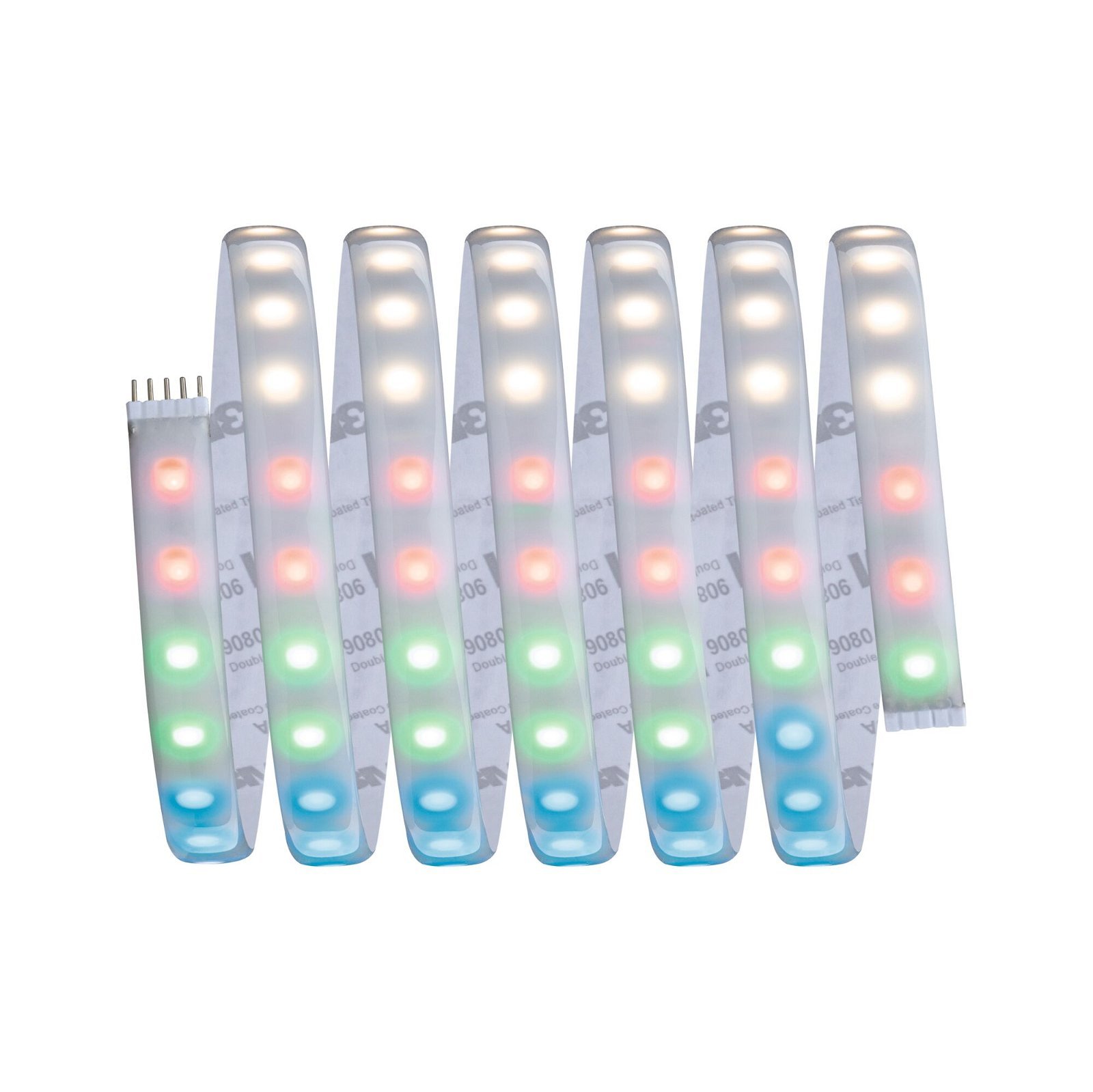 P 70530 MaxLED 1000 LED Strip RGBW samostatný pásek 2,5m IP44 28W 1000lm/m 72LEDs/m RGBW - PAULMANN