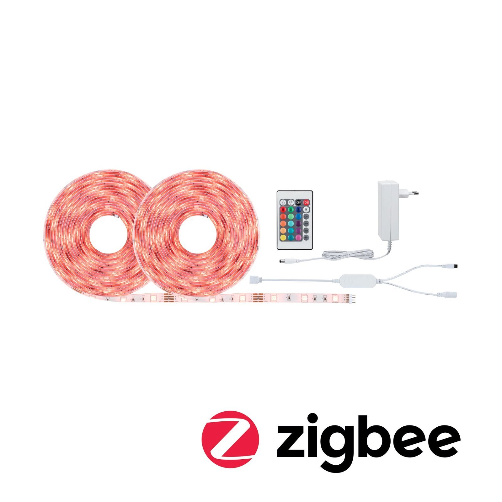 P 70535 SimpLED LED Strip Smart Home Zigbee RGB kompletní sada 10m 26W 30LEDs/m RGB 36VA - PAULMANN