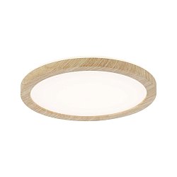Obrázek pro produkt LED Panel Atria Shine Backlight IP44 kruhové 190mm 11,2W 3000K design dřevo - PAULMANN