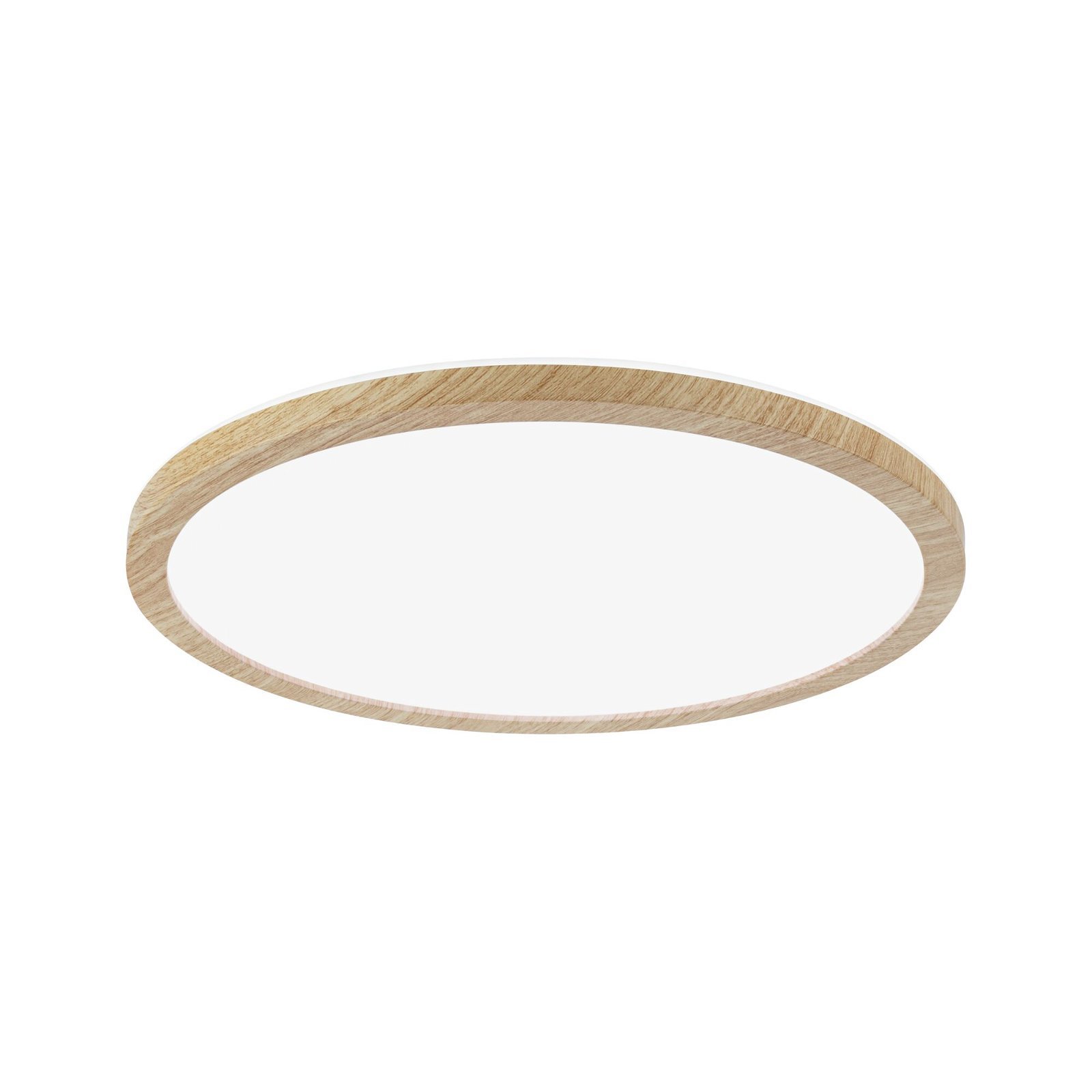 P 71033 LED Panel Atria Shine Backlight IP44 kruhové 293mm 16W 4000K design dřevo - PAULMANN
