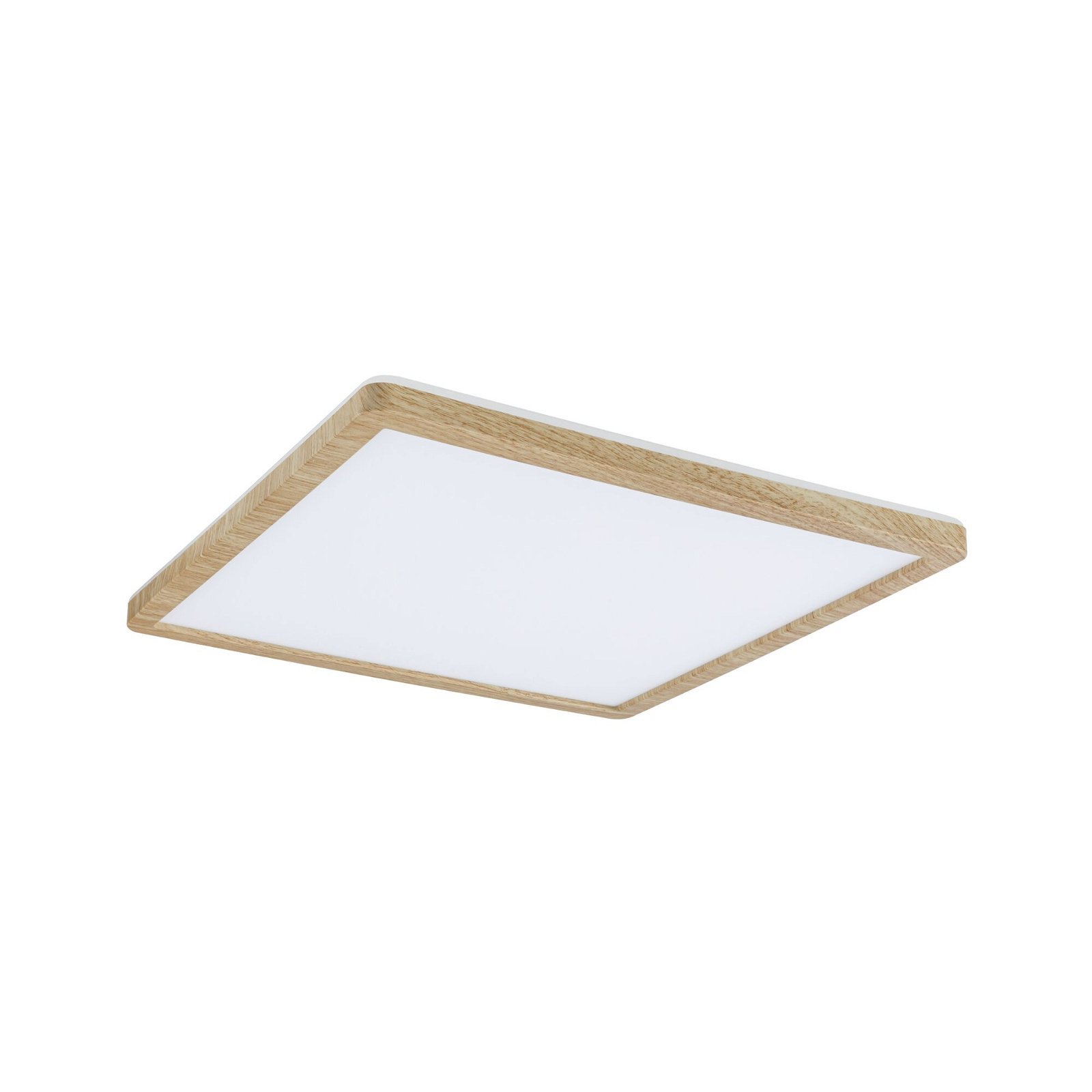P 71035 LED Panel Atria Shine Backlight IP44 hranaté 293x293mm 16W 4000K design dřevo - PAULMANN (obrázek 5)