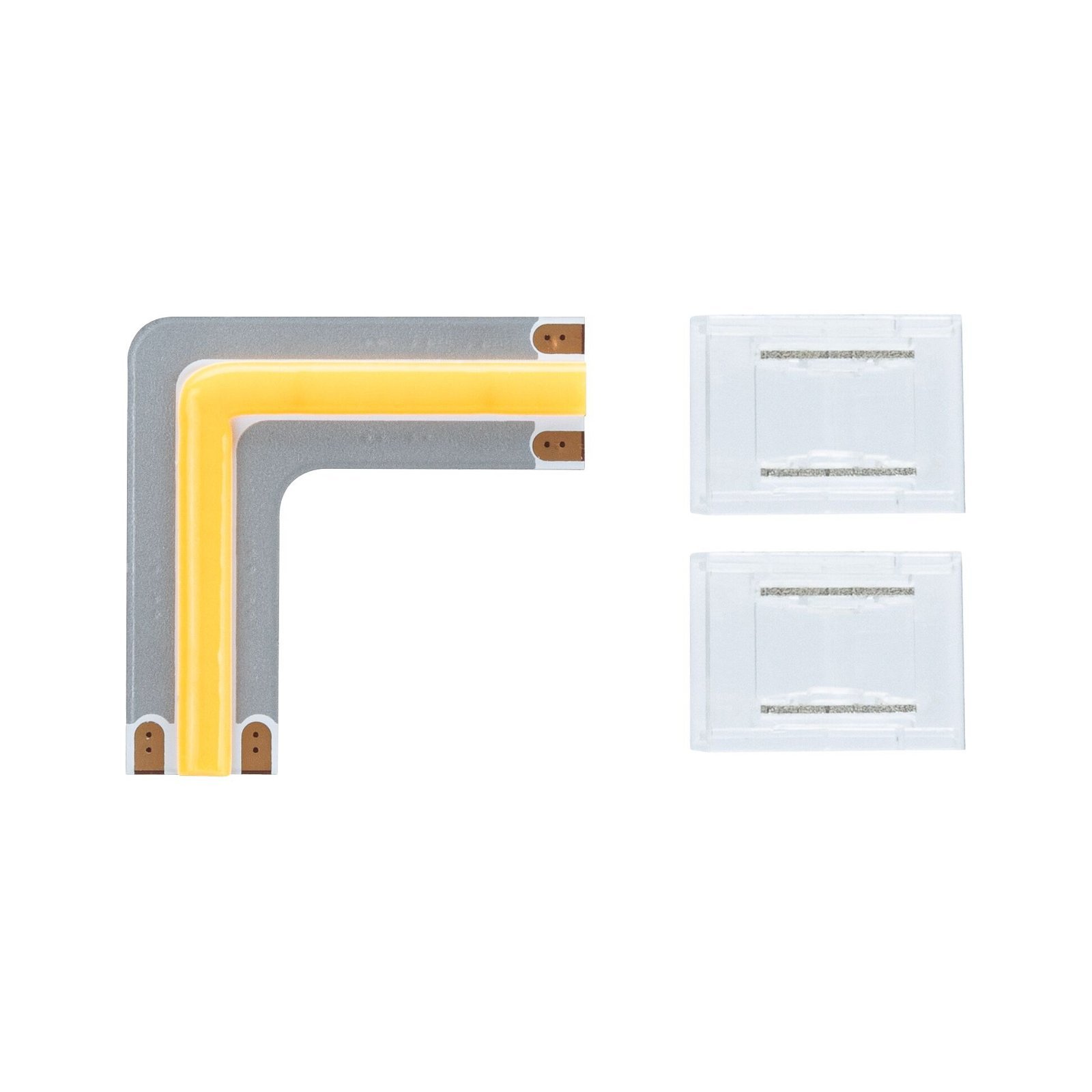 P 71121 MaxLED 500 LED Strip Full-Line COB rohová spojka 90° 0,3W 833lm/m 800LEDs/m 2700K - PAULMANN