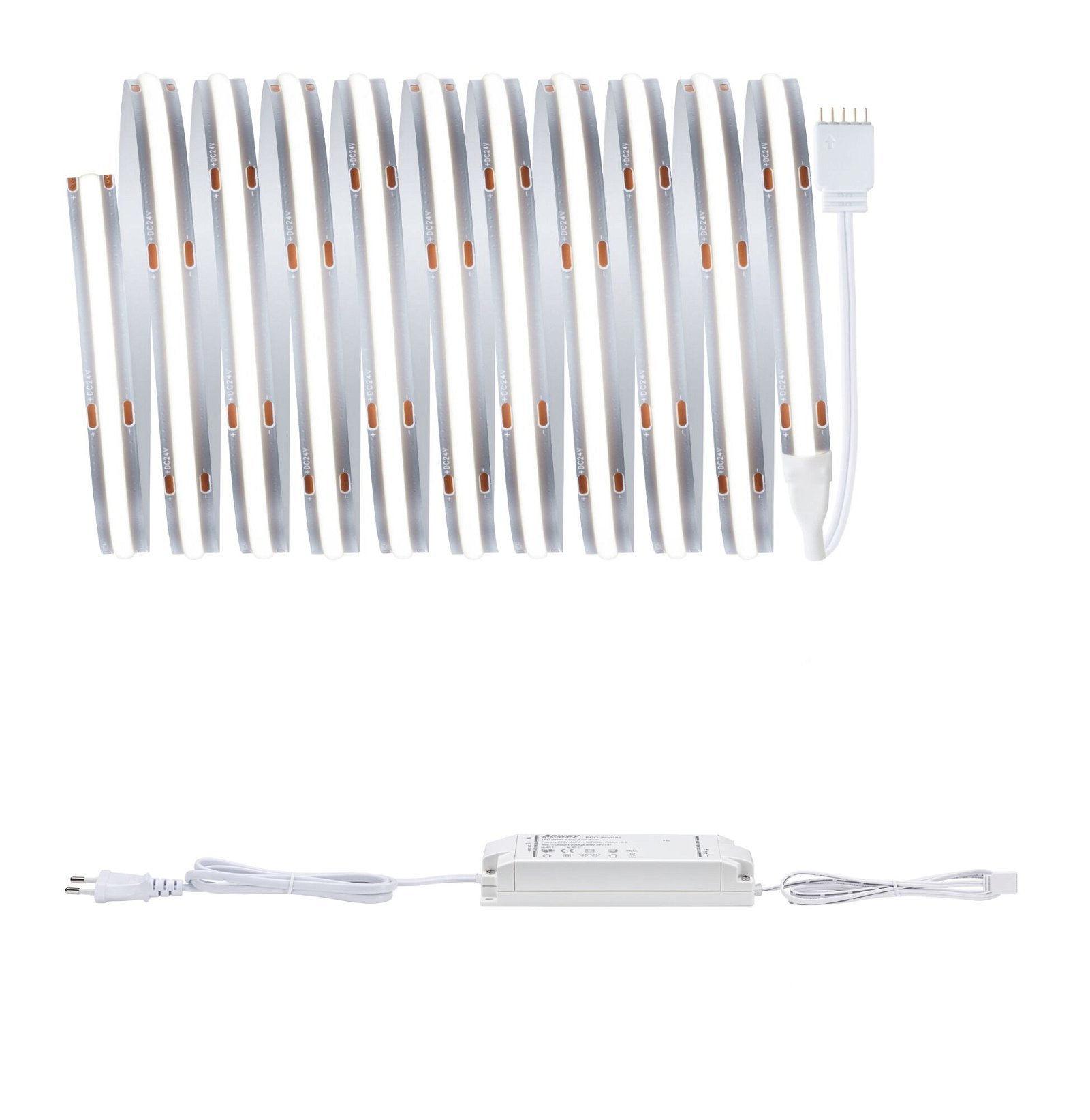 P 71128 MaxLED 1000 LED Strip Full-Line COB základní sada 3m 36W 1280lm/m 528LEDs/m 6500K 50VA - PAULMANN