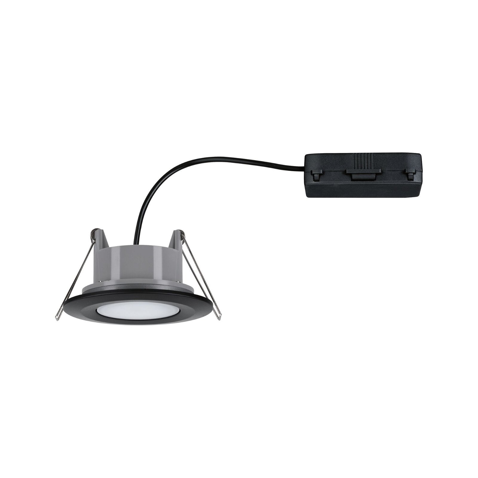 P 92461 LED vestavné svítidlo Calla výklopné IP65 kruhové 90mm 30° 6W 230V 4000K černá mat - PAULMANN (obrázek 9)