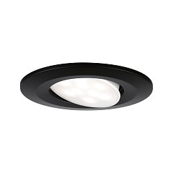 Obrázek pro produkt LED vestavné svítidlo Calla výklopné IP65 kruhové 90mm 30° 6W 230V 4000K černá mat - PAULMANN