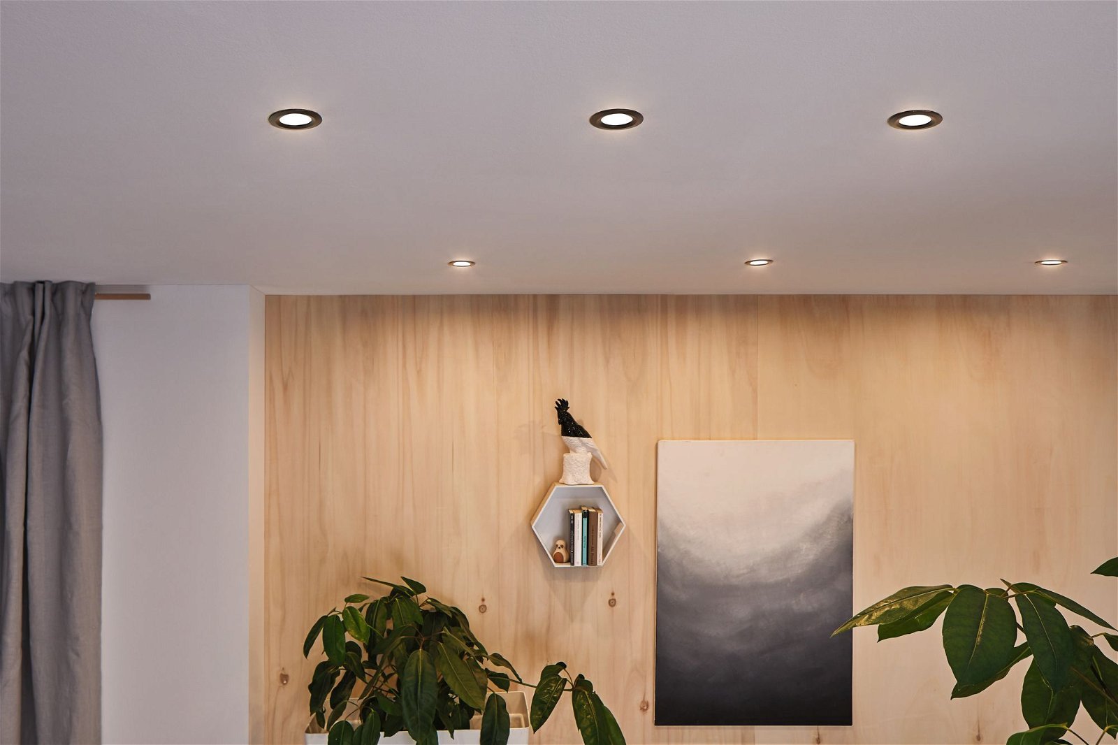 P 92462 LED vestavné svítidlo Calla základní sada výklopné IP65 kruhové 90mm 30° 10x6W 230V 4000K černá mat - PAULMANN (obrázek 3)