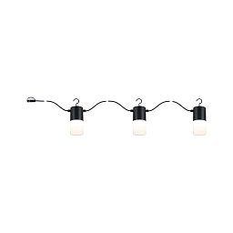 Obrázek pro produkt Plug & Shine LED světelný řetěz Tubs IP44 3000K 3x2W antracit - PAULMANN