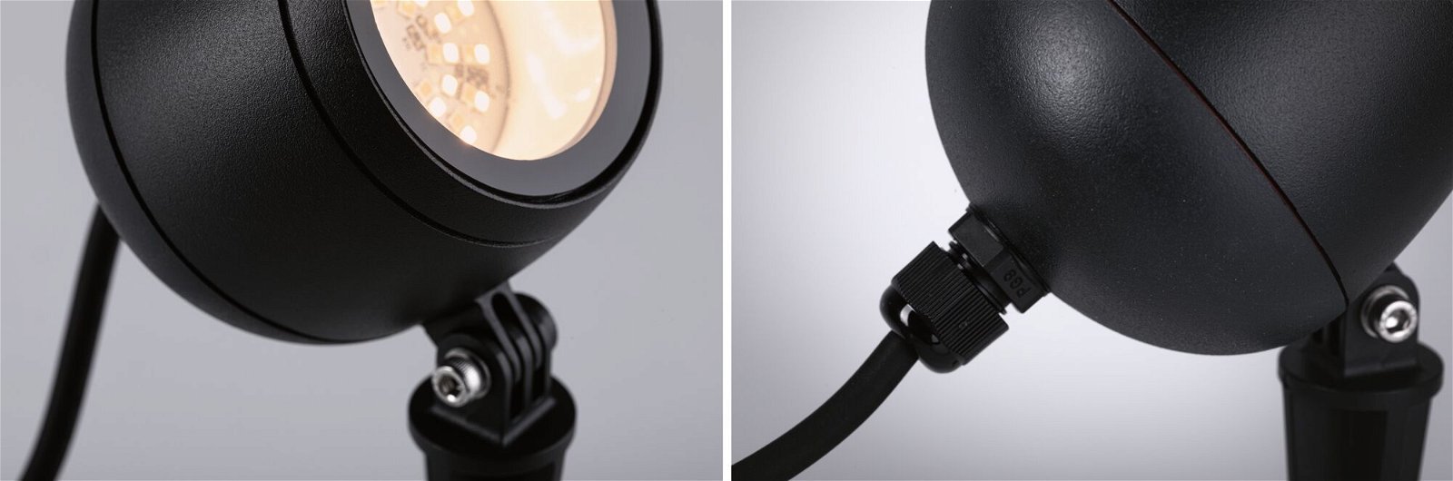 P 94768 Plug & Shine LED bodové zahradní světlo Smart Home Zigbee Kikolo neláká hmyz IP65 CCT 6,2W antracit - PAULMANN (obrázek 3)