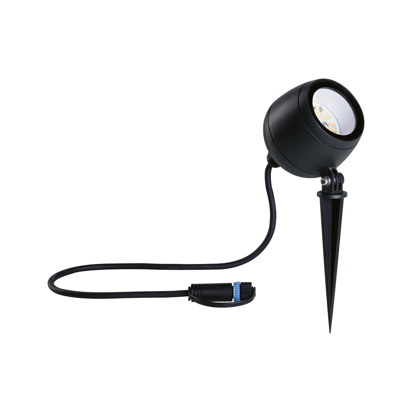 P 94768 Plug & Shine LED bodové zahradní světlo Smart Home Zigbee Kikolo neláká hmyz IP65 CCT 6,2W antracit - PAULMANN (obrázek 8)