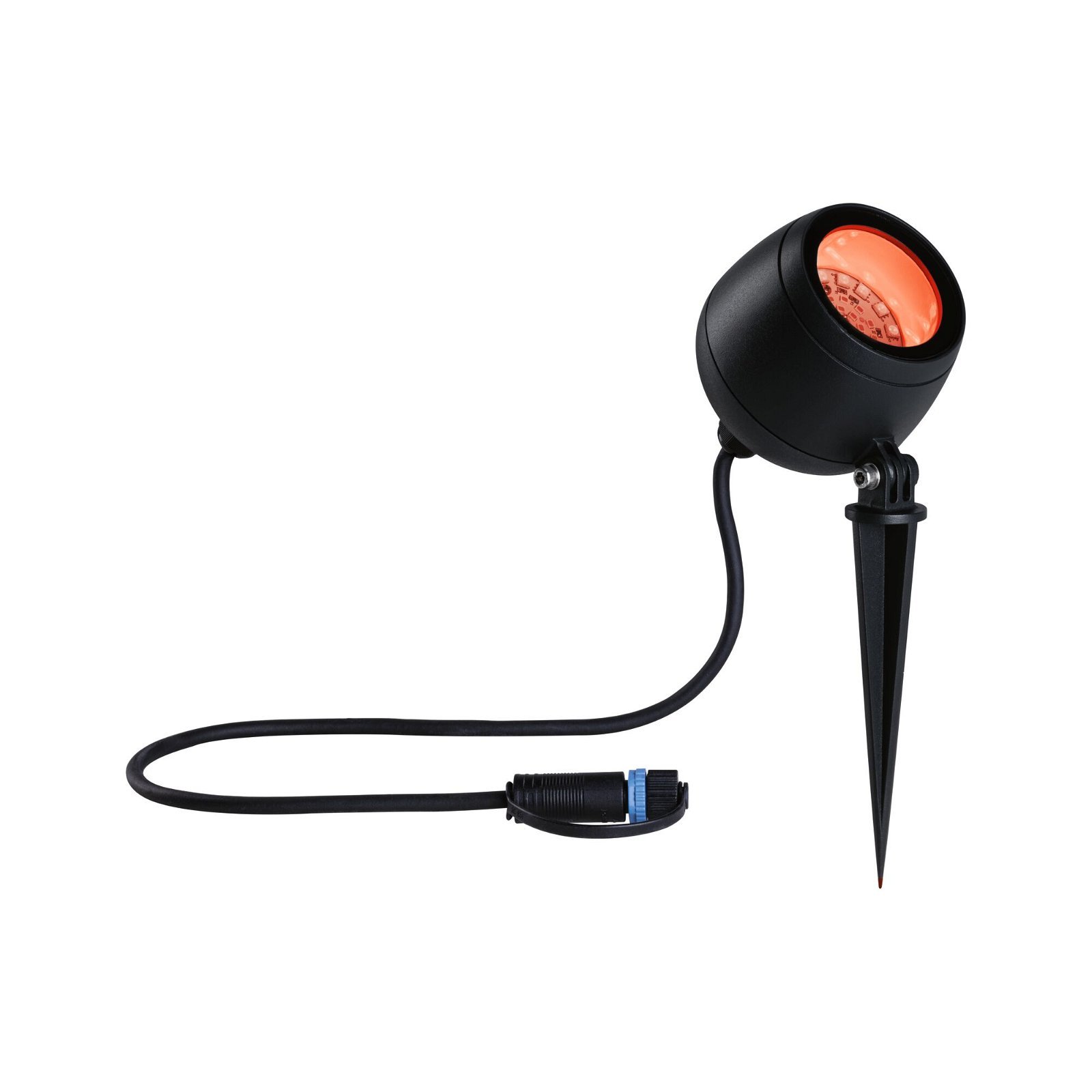 P 94769 Plug & Shine LED bodové zahradní světlo Smart Home Zigbee Kikolo IP65 RGBW+ 6,2W antracit - PAULMANN (obrázek 9)