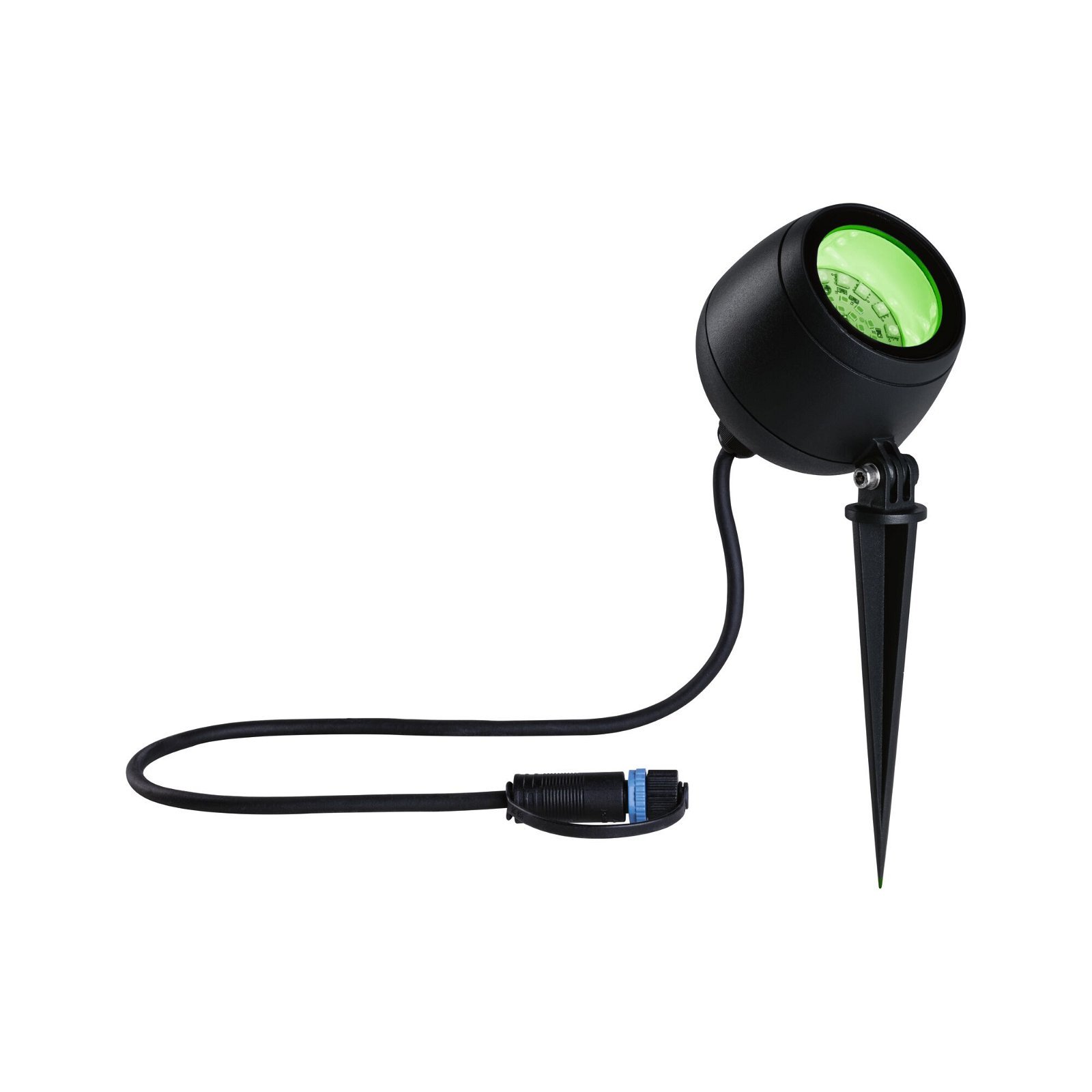P 94769 Plug & Shine LED bodové zahradní světlo Smart Home Zigbee Kikolo IP65 RGBW+ 6,2W antracit - PAULMANN (obrázek 10)