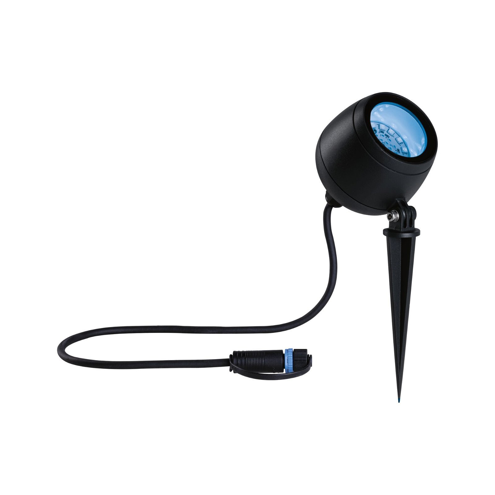 P 94769 Plug & Shine LED bodové zahradní světlo Smart Home Zigbee Kikolo IP65 RGBW+ 6,2W antracit - PAULMANN (obrázek 11)