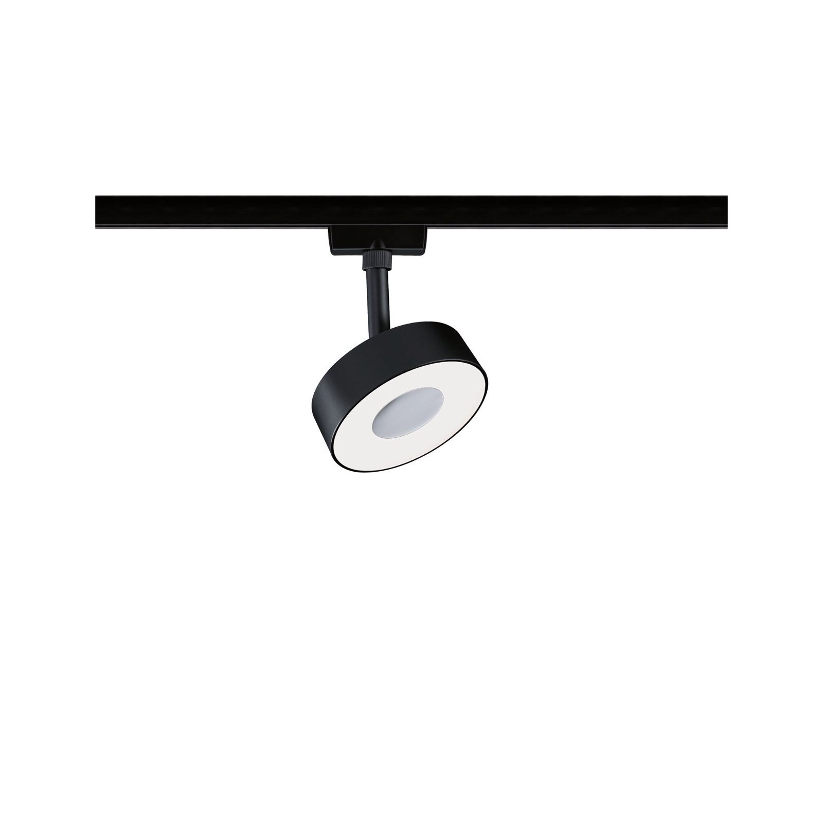 P 95595 URail LED lištový spot 3-krokové-stmívatelné Circle 5W 4000K stmívatelné 230V černá mat - PAULMANN