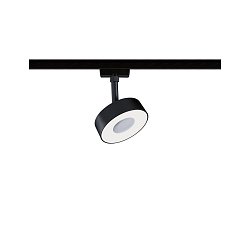 Obrázek pro produkt URail LED lištový spot 3-krokové-stmívatelné Circle 5W 4000K stmívatelné 230V černá mat - PAULMANN