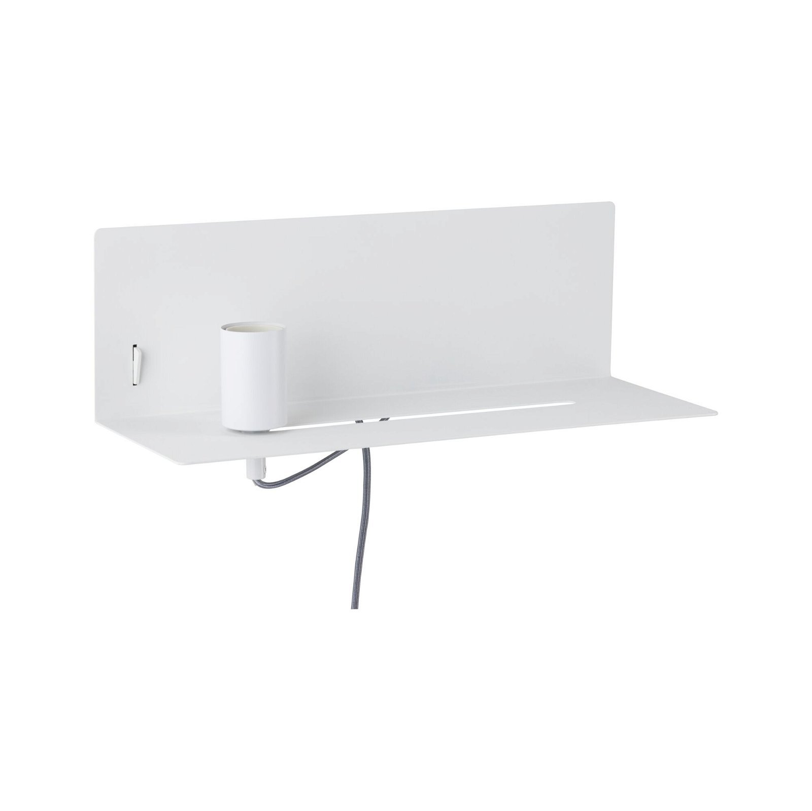 P 96774 Nástěnné svítidlo Devara USB C E27 230V max. 40W stmívatelné bílá mat - PAULMANN (obrázek 2)