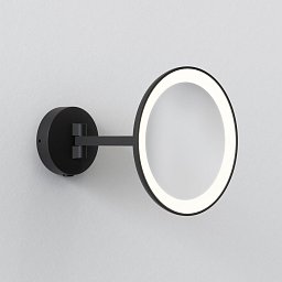 Obrázek pro produkt Nástěnné zrcadlo Mascali Round LED matná černá - ASTRO Lighting