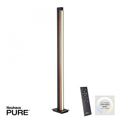 Obrázek pro produkt Stojací lampa PURE Lines 24W 2700-5000K 155cm dub/antracit - PAUL NEUHAUS