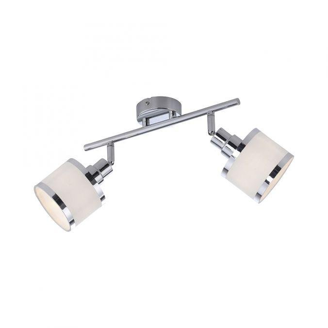 LD 15372-17 ACCOR LED stropní svítidlo 2 ramenné lesklý chrom otočné do interiéru - LEUCHTEN DIREKT / JUST LIGHT