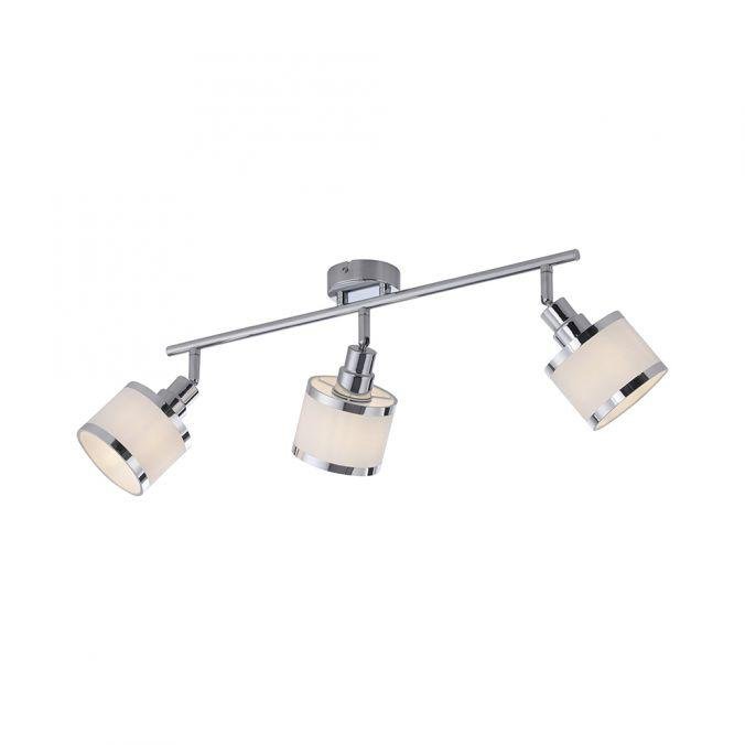 LD 15373-17 ACCOR LED stropní svítidlo 3 ramenné lesklý chrom otočné do interiéru - LEUCHTEN DIREKT / JUST LIGHT
