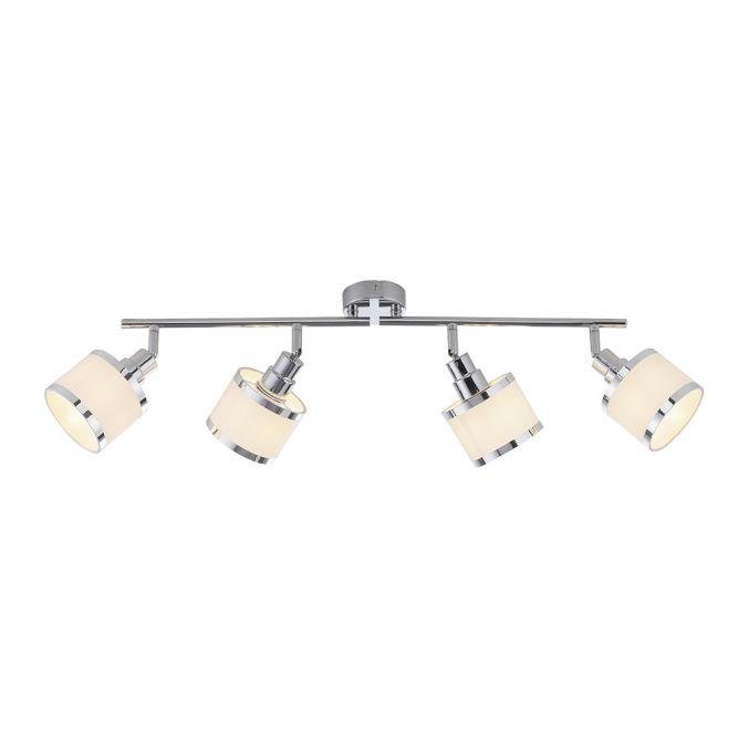 LD 15374-17 ACCOR LED stropní svítidlo 4 ramenné lesklý chrom otočné do interiéru - LEUCHTEN DIREKT / JUST LIGHT