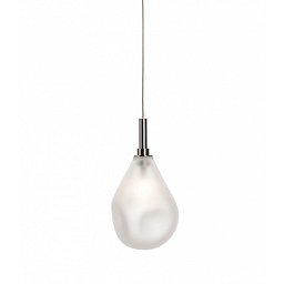 Obrázek pro produkt Závěsné svítidlo SOAP MINI bez baldachýnu / zmrzlé sklo / antracit / 2,5m kabel - BOMMA