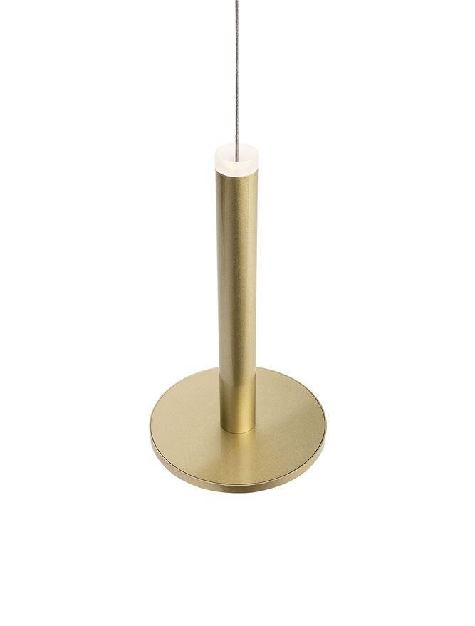 NV 1703301201 Závěsné svítidlo PALENCIA saténový zlatý hliník a akryl LED 11W 230V 3000K IP20 - NOVA LUCE (obrázek 3)