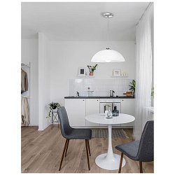 Obrázek pro produkt Závěsné svítidlo VINCA chromovaný kov bílá sklo E27 1x12W - NOVA LUCE