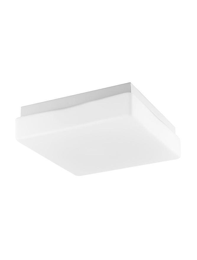 NV 6110042 Stropní svítidlo CUBE IP44 bílé opálové sklo E27 1x12W - NOVA LUCE