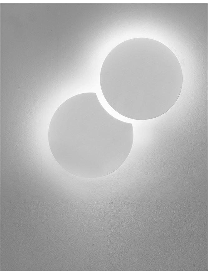 NV 711008 Nástěnné svítidlo ANZIO bílý hliník LED 6W 3000K - NOVA LUCE