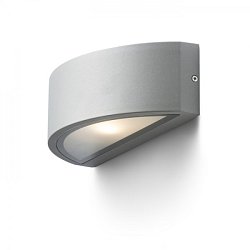 Obrázek pro produkt Venkovní svítidlo LESA nástěnná stříbrná 230V E27 26W IP54 - RED - DESIGN RENDL