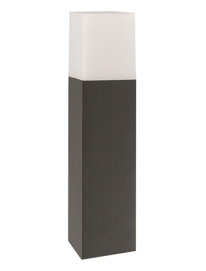 NV 71371102 Venkovní sloupkové svítidlo STICK tmavě šedý hliník bílý akryl E27 1x12W 220-240V IP54 bez žárovky - NOVA LUCE (obrázek 2)