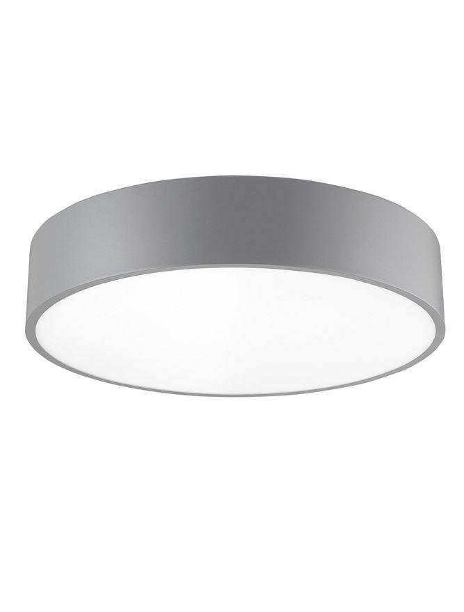 NV 7165202 Stropní svítidlo RODA šedý hliník akrylový difuzor LED 30W 230V 3000K IP20 - NOVA LUCE