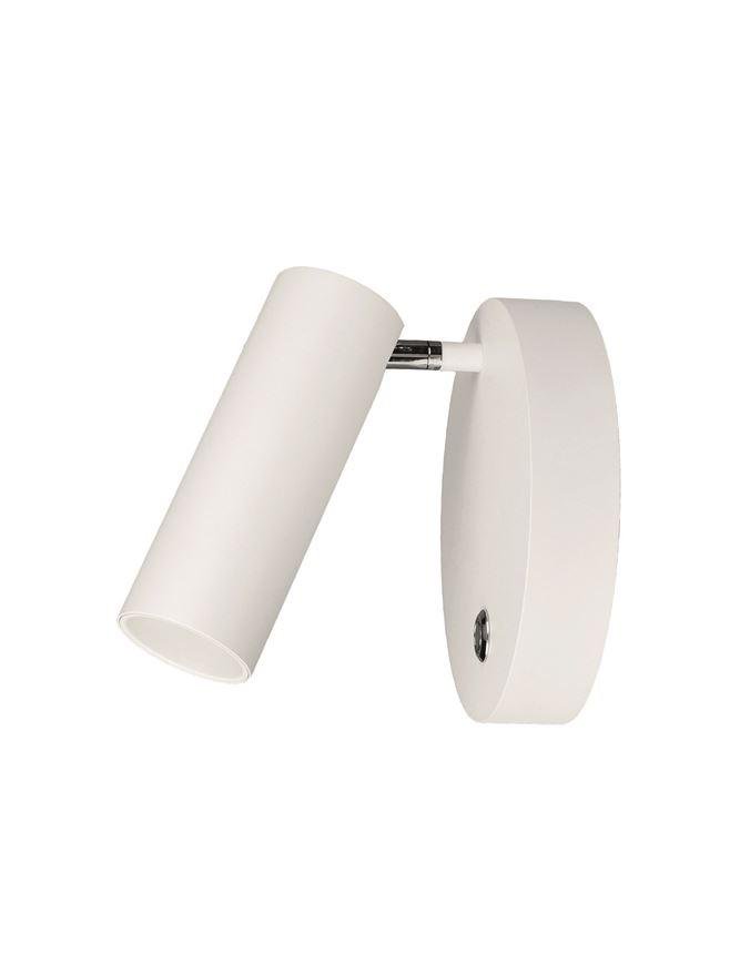 Levně NV 7410402 Bodové svítidlo UMBERTO bílý kov dotykový vypínač na těle GU10 1x40W - NOVA LUCE