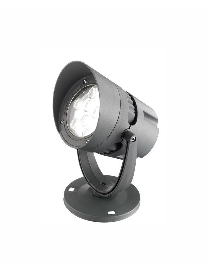 NV 742071 Venkovní reflektor NORTH hliník tmavě šedá a sklo LED 18W 3000K 100-240V 48st. IP65 - NOVA LUCE (obrázek 2)