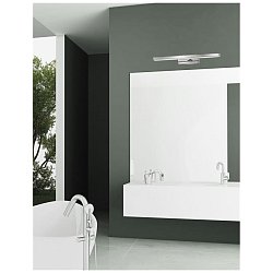 Obrázek pro produkt Nástěnné svítidlo nad zrcadlo MODENA chromovaný hliník a akryl LED 12W 3000K IP44 - NOVA LUCE