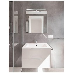 Obrázek pro produkt Nástěnné svítidlo nad zrcadlo VANESE chromovaný hliník a akryl LED 18W 3000K IP44 - NOVA LUCE