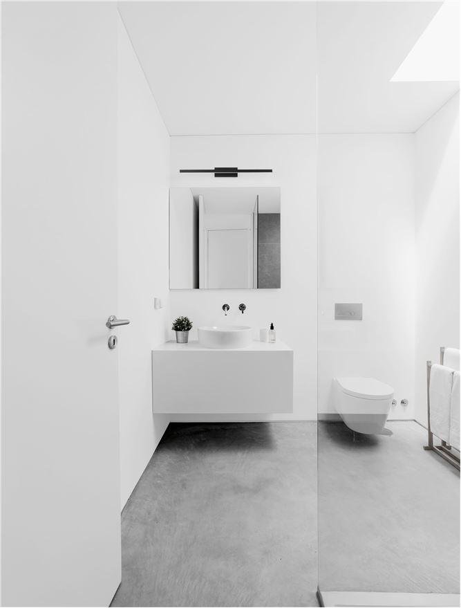 NV 787011 Nástěnné svítidlo nad obrazy a zrcadla FLAT černý hliník a akryl LED 18W 230V 3000K IP44 - NOVA LUCE