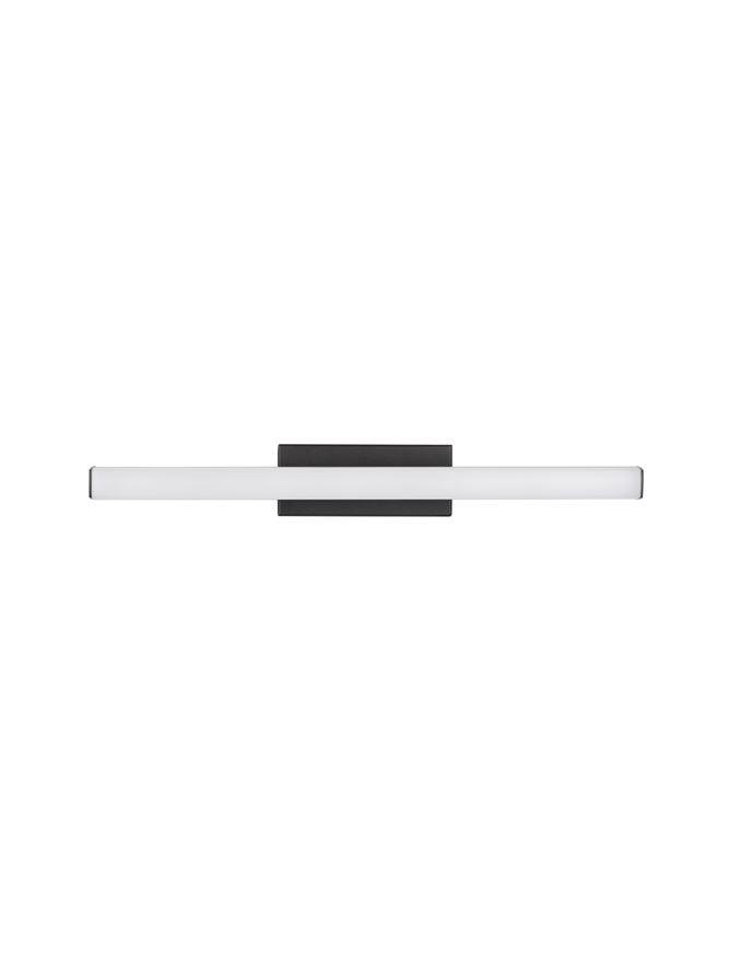 NV 787013 Nástěnné svítidlo nad obrazy a zrcadla WILLOW černý hliník a akryl LED 12W 230V 3000K IP44 - NOVA LUCE