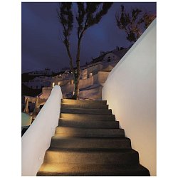 Obrázek pro produkt Venkovní zapuštěné svítidlo do země BANG bílý hliník LED 1W 3V 3000K IP67 - NOVA LUCE