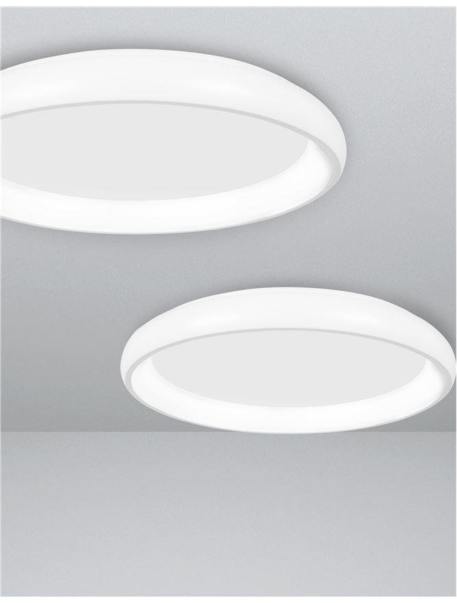 Levně NV 8105605 Stropní svítidlo ALBI bílý hliník a akryl LED 32W 230V 3000K IP20 - NOVA LUCE