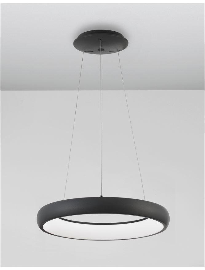 NV 8105620 Závěsné svítidlo ALBI černý hliník a akryl LED 32W 230V 3000K IP20 stmívatelné - NOVA LUCE (obrázek 3)
