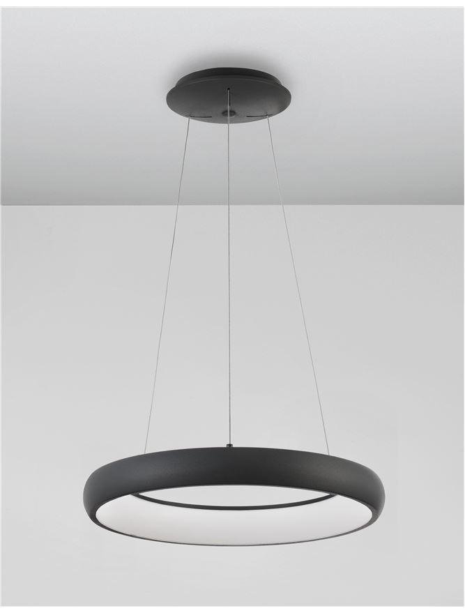 NV 8105620 Závěsné svítidlo ALBI černý hliník a akryl LED 32W 230V 3000K IP20 stmívatelné - NOVA LUCE (obrázek 4)