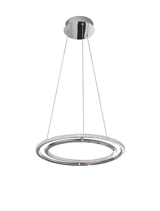 NV 8107402 Závěsné svítidlo LIVORNO chromovaný hliník a akryl nastavitelné LED 29W 230V 3000K IP20 - NOVA LUCE (obrázek 3)