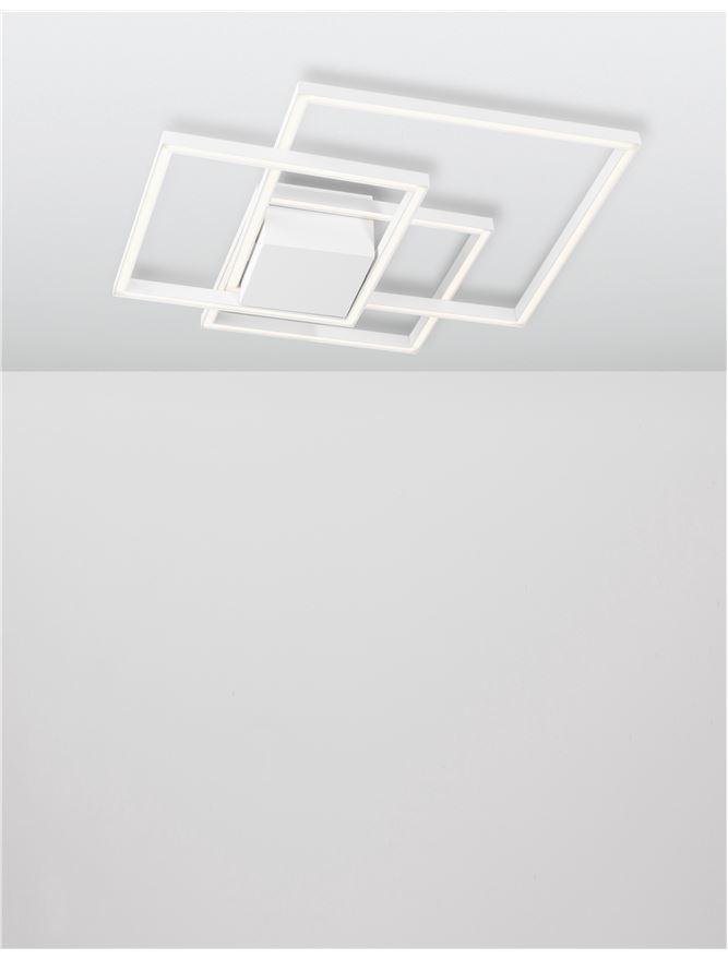 NV 8160161 Stropní svítidlo BILBAO bílý hliník a akryl LED 42W 230V 3000K IP20 - NOVA LUCE (obrázek 3)